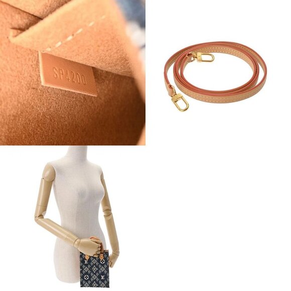 LOUIS VUITTON Monogram Petite Sac Plat Since1854 2WAY blue - Picture 16 of 16